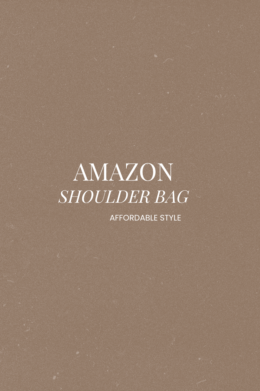 Amazon Shoulder Bags